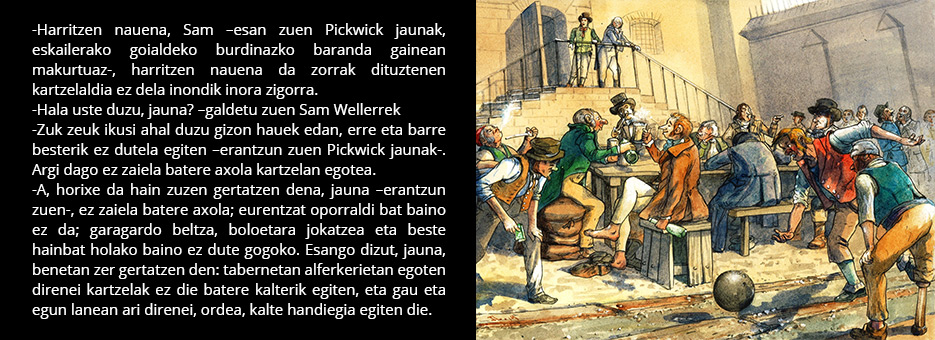 Pickwick jauna kartzelan